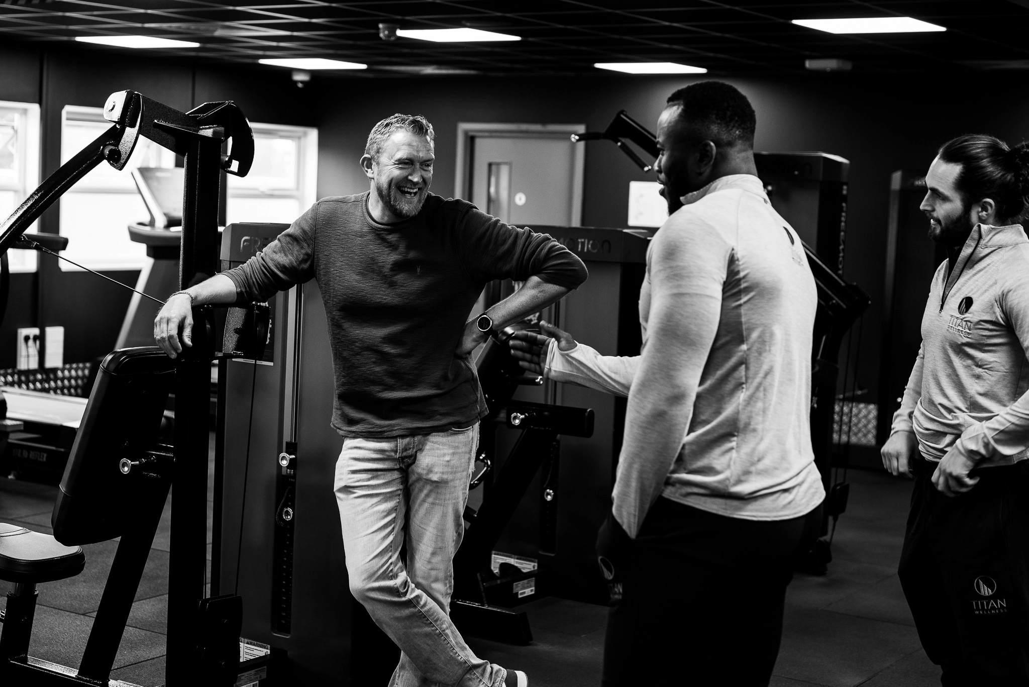 Titan Wellness corporate gym fit-out